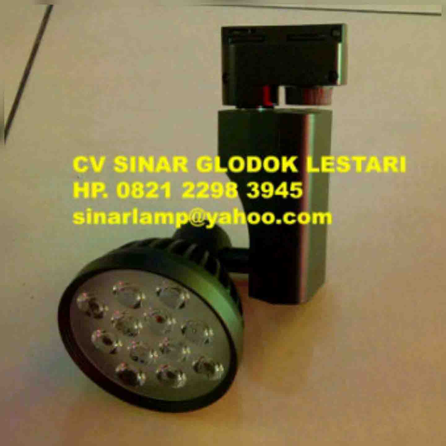 Lampu Sorot Track Rail LED 12W